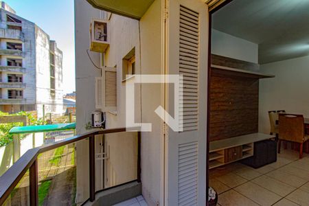 Apartamento para alugar com 51m², 1 quarto e sem vagaSacada da sala