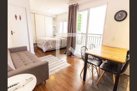 Sala de apartamento para alugar com 1 quarto, 28m² em Brás, São Paulo