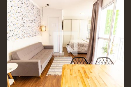Sala de apartamento para alugar com 1 quarto, 28m² em Brás, São Paulo