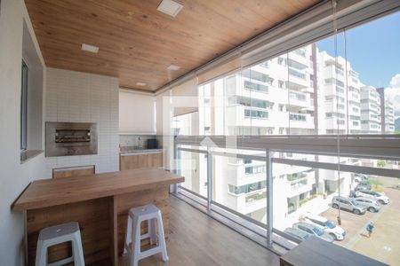 Varanda da Sala de apartamento para alugar com 2 quartos, 82m² em Barra da Tijuca, Rio de Janeiro