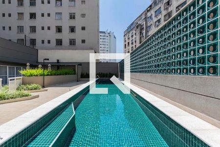 Studio à venda com 23m², 1 quarto e 1 vaga Studio à venda com 23m², 1 quarto e 1 vagaPiscina
