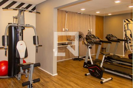 Apartamento à venda com 27m², 1 quarto e sem vaga Apartamento à venda com 27m², 1 quarto e sem vagaÁrea comum - Academia