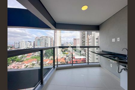 Sacada de apartamento para alugar com 1 quarto, 50m² em Jardim das Acácias, São Paulo