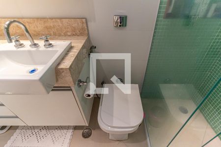 Apartamento à venda com 123m², 2 quartos e 1 vaga Apartamento à venda com 123m², 2 quartos e 1 vagaSuíte - Banheiro 1 - Vaso Sanitário