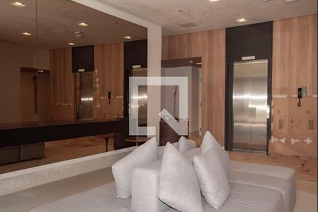 Studio para alugar com 22m², 1 quarto e sem vaga Studio para alugar com 22m², 1 quarto e sem vagaHall social