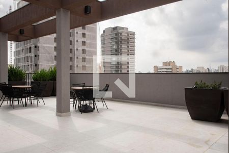Studio para alugar com 22m², 1 quarto e sem vaga Studio para alugar com 22m², 1 quarto e sem vagaÁrea comum - Churrasqueira/Rooftop