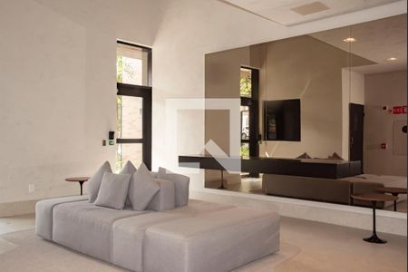 Studio para alugar com 22m², 1 quarto e sem vaga Studio para alugar com 22m², 1 quarto e sem vagaHall social