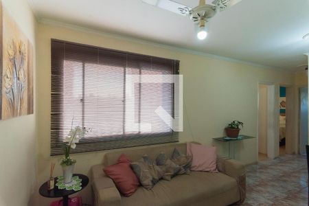 Sala de apartamento à venda com 2 quartos, 58m² em Jardim dos Oliveiras, Campinas