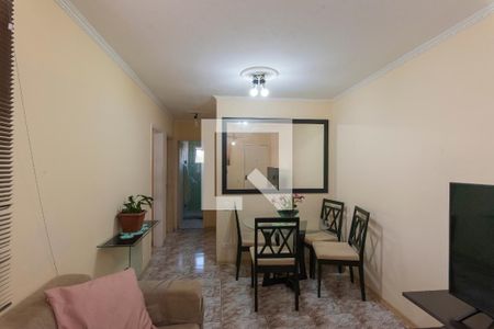 Sala de apartamento à venda com 2 quartos, 58m² em Jardim dos Oliveiras, Campinas