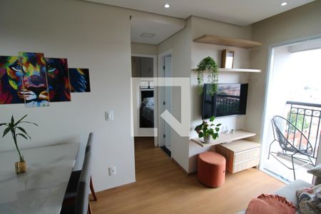 Sala / Cozinha de apartamento à venda com 2 quartos, 44m² em Vila Constança, São Paulo