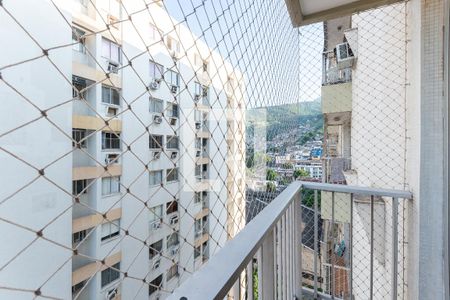 Varanda da Sala de apartamento para alugar com 3 quartos, 122m² em Grajaú, Rio de Janeiro