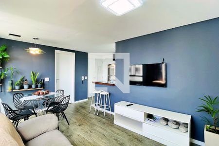 Sala de apartamento para alugar com 1 quarto, 38m² em Vila das Bandeiras, Guarulhos