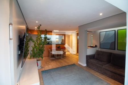 Sala de apartamento para alugar com 2 quartos, 90m² em Cidade Monções, São Paulo