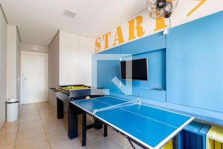 Apartamento à venda com 44m², 2 quartos e sem vaga Apartamento à venda com 44m², 2 quartos e sem vagaSalão de jogos