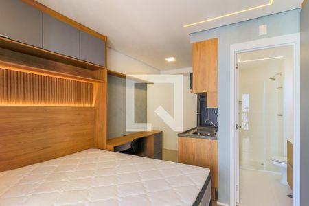 Sala/Quarto de kitnet/studio à venda com 1 quarto, 25m² em Brooklin Paulista, São Paulo