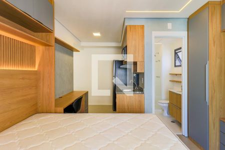 Sala/Quarto de kitnet/studio à venda com 1 quarto, 25m² em Brooklin Paulista, São Paulo