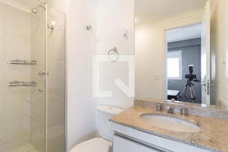 Banheiro de kitnet/studio à venda com 1 quarto, 44m² em Vila Olímpia, São Paulo
