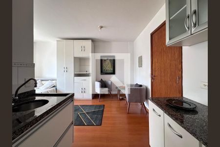 Studio à venda com 27m², 1 quarto e 1 vagaCozinha