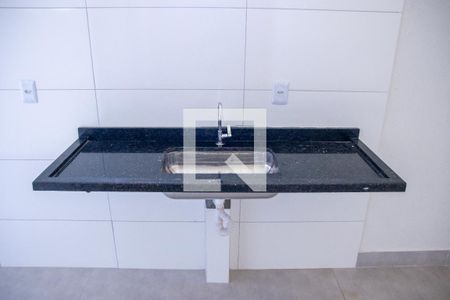 Sala e Cozinha de apartamento para alugar com 2 quartos, 60m² em Residencial Rio Jordão, Goiânia