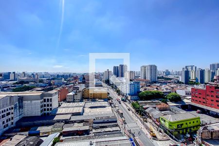 Vista da Varanda de apartamento para alugar com 1 quarto, 33m² em Brás, São Paulo