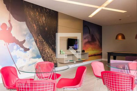 Apartamento à venda com 43m², 1 quarto e 1 vagaÁrea comum - Salão de jogos