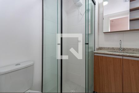 Studio para alugar com 28m², 1 quarto e sem vaga Studio para alugar com 28m², 1 quarto e sem vagaBanheiro