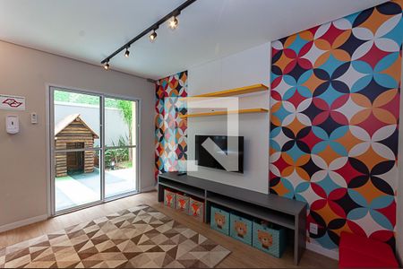 Studio para alugar com 28m², 1 quarto e sem vaga Studio para alugar com 28m², 1 quarto e sem vagaÁrea comum - Brinquedoteca