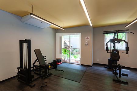 Studio para alugar com 28m², 1 quarto e sem vaga Studio para alugar com 28m², 1 quarto e sem vagaÁrea comum - Academia