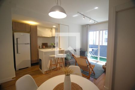 Sala de apartamento para alugar com 2 quartos, 61m² em Centro, Canoas
