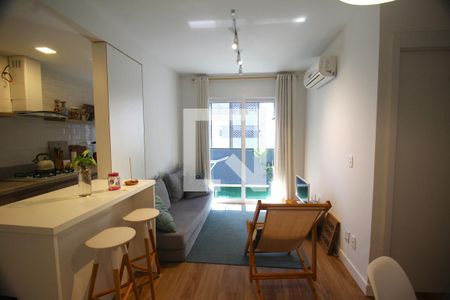 Sala de apartamento para alugar com 2 quartos, 61m² em Centro, Canoas