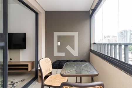 Varanda de apartamento para alugar com 1 quarto, 31m² em Indianópolis, São Paulo