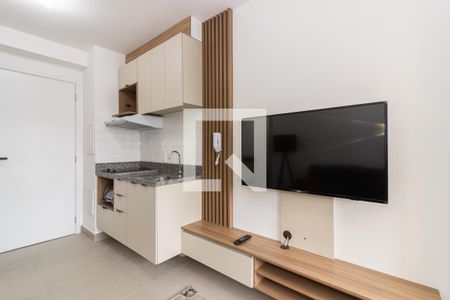 Sala de apartamento para alugar com 1 quarto, 31m² em Indianópolis, São Paulo