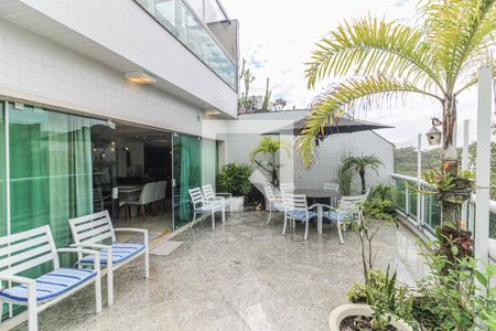 Varanda de apartamento para alugar com 4 quartos, 333m² em Recreio dos Bandeirantes, Rio de Janeiro