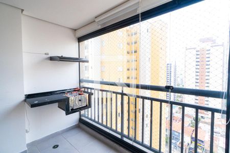 Sacada da Sala de apartamento à venda com 2 quartos, 77m² em Saúde, São Paulo