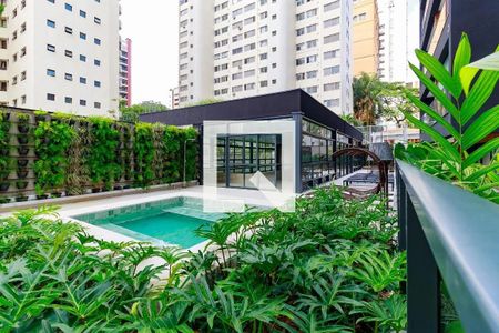 Apartamento à venda com 30m², 1 quarto e sem vaga Apartamento à venda com 30m², 1 quarto e sem vagaPiscina - Área Externa