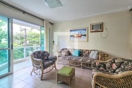 Sala de apartamento para alugar com 4 quartos, 112m² em Enseada, Guarujá