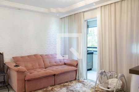 sala de apartamento para alugar com 2 quartos, 70m² em Chácara Califórnia, São Paulo