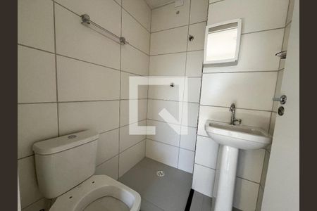 Apartamento para alugar com 28m², 1 quarto e sem vaga Apartamento para alugar com 28m², 1 quarto e sem vagaBanheiro da Suíte