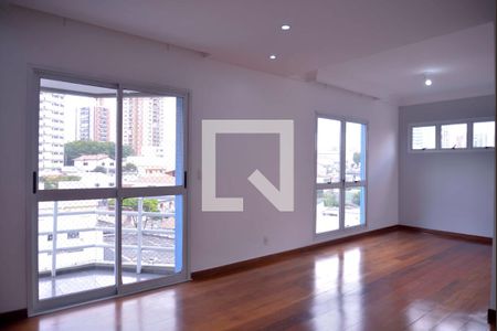 Sala de apartamento para alugar com 3 quartos, 128m² em Vila Bastos, Santo André