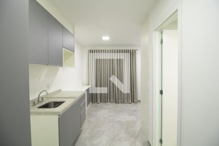 Cozinha e Quarto  de kitnet/studio à venda com 1 quarto, 29m² em Tucuruvi, São Paulo