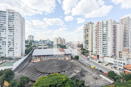 Apartamento à venda com 118m², 3 quartos e 2 vagasVista da varanda