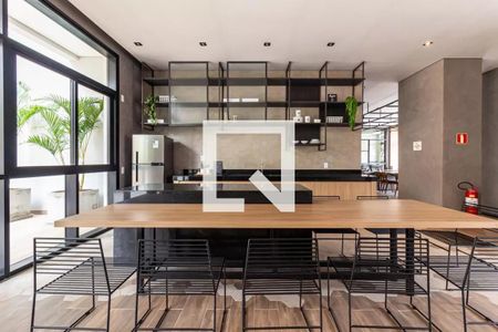 Studio à venda com 26m², 1 quarto e sem vaga Studio à venda com 26m², 1 quarto e sem vagaÁrea comum - Salão de festas