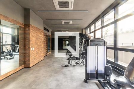 Studio à venda com 26m², 1 quarto e sem vaga Studio à venda com 26m², 1 quarto e sem vagaAcademia