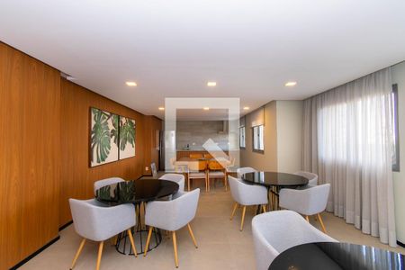 Apartamento à venda com 43m², 2 quartos e sem vagaÁrea comum - Salão de festas