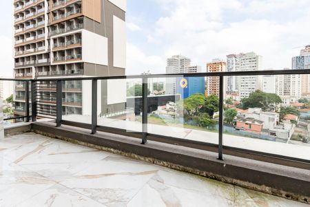 Studio à venda com 37m², 1 quarto e 1 vagaVaranda