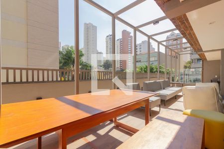 Apartamento para alugar com 28m², 1 quarto e sem vagaÁrea comum - Área gourmet