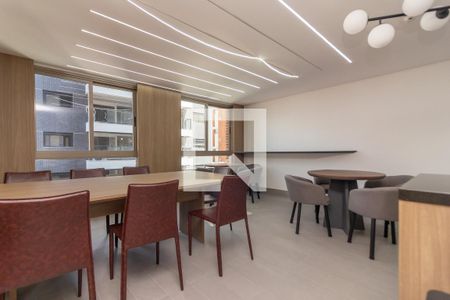 Apartamento para alugar com 28m², 1 quarto e sem vagaÁrea comum - Sala de reunião