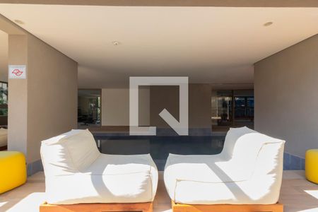 Apartamento para alugar com 28m², 1 quarto e sem vagaÁrea comum - Área gourmet