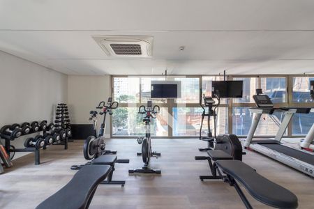 Apartamento para alugar com 28m², 1 quarto e sem vagaÁrea comum - Academia