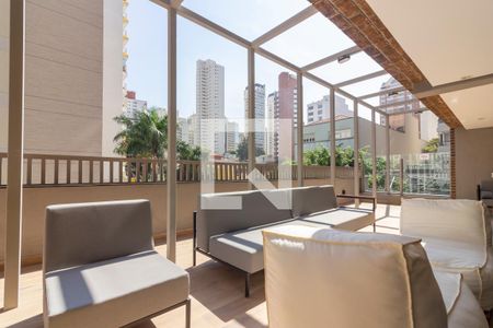 Apartamento para alugar com 28m², 1 quarto e sem vagaÁrea comum - Área gourmet